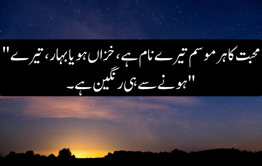 30 Urdu Love Quotes